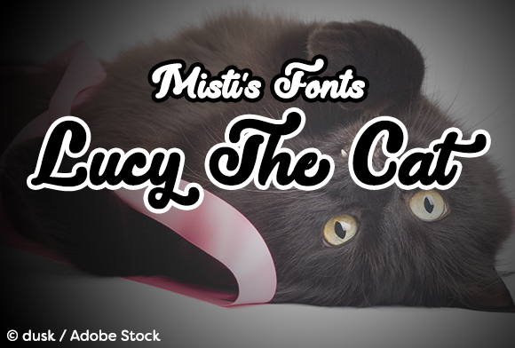Lucy the Cat Font - Featured Image