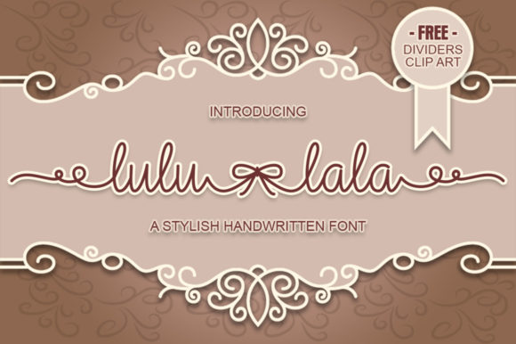 Lulu-Lala Font - Featured Image
