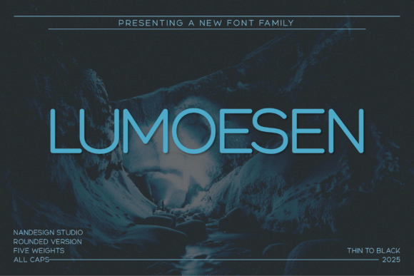 Lumoesen Rounded Font - Featured Image