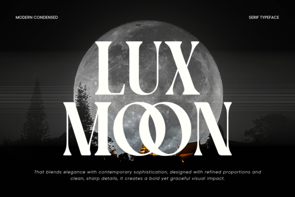 Lux Moon Font - Featured Image