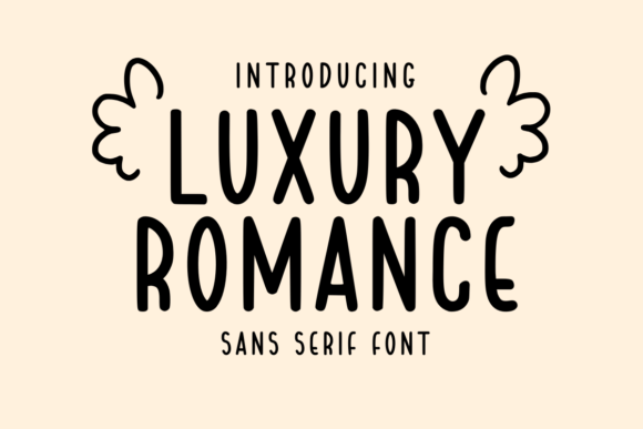 Luxury Romance Font - Featured Image