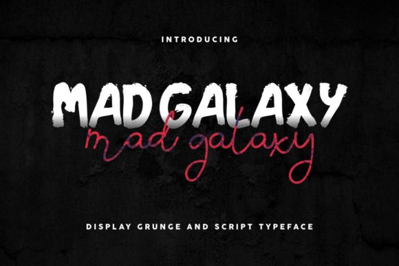 Mad Galaxy Font - Featured Image
