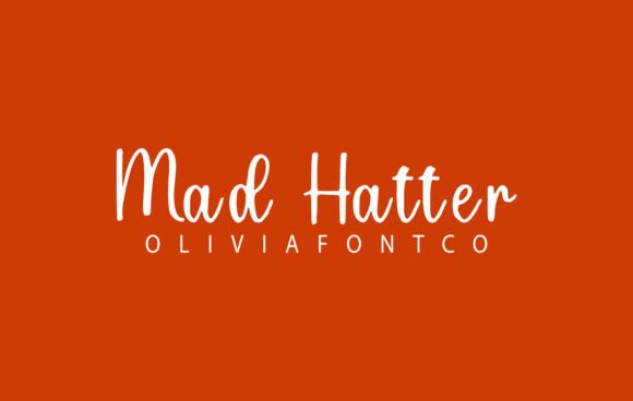 Mad Hatter Font - Featured Image