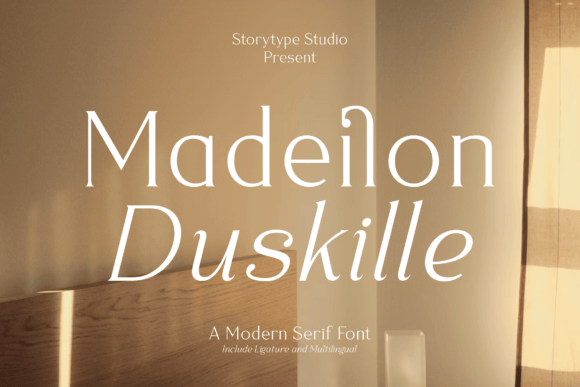 Madeilon Duskille Font - Featured Image