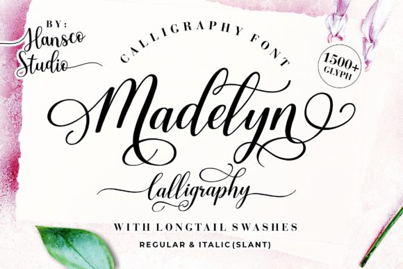 Madelyn Calligraphy Font - Featured Image