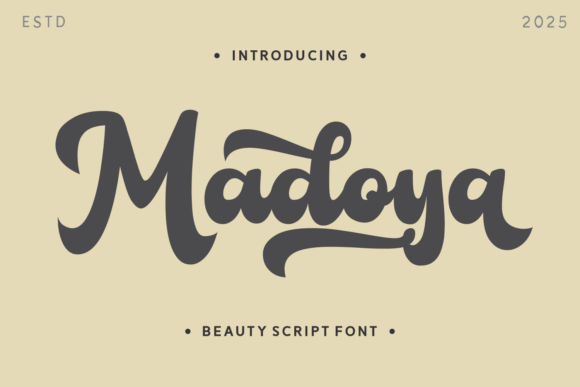Madoya Font - Featured Image