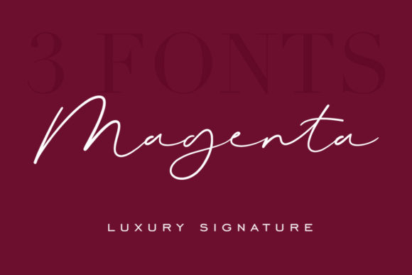 Magenta Duo Font - Featured Image