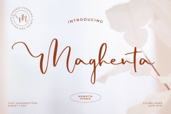 Maghenta Font - Featured Image