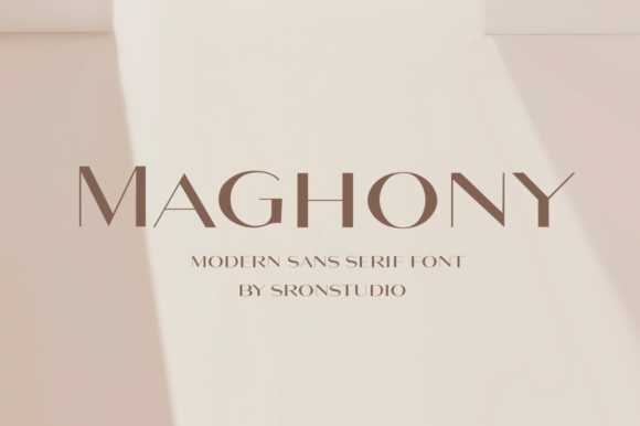 Maghony Font - Featured Image