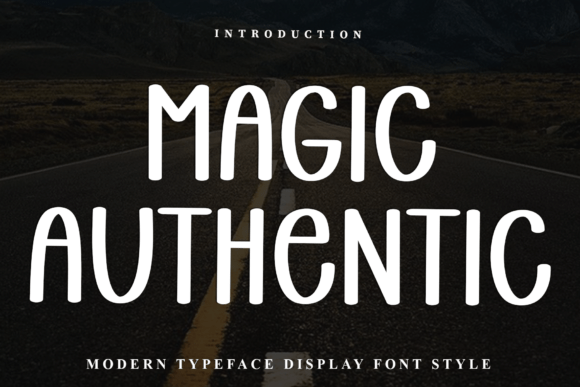 Magic Authentic Font - Featured Image