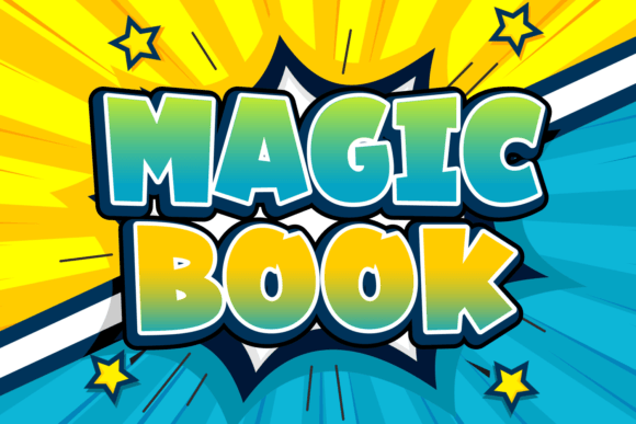 Magic Book Font - Featured Image