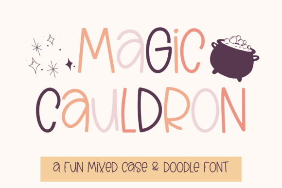 Magic Cauldron Font - Featured Image