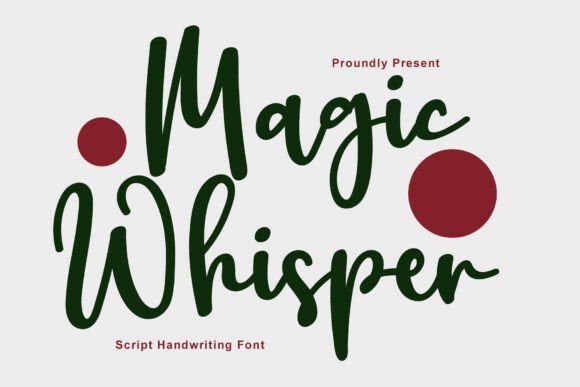 Magic Whisper Font - Featured Image
