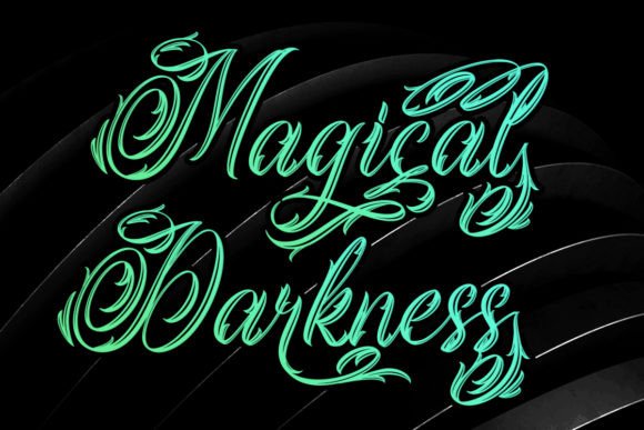Magical Darkness Font - Featured Image