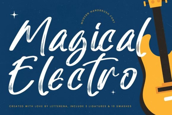 Magical Electro Font - Featured Image