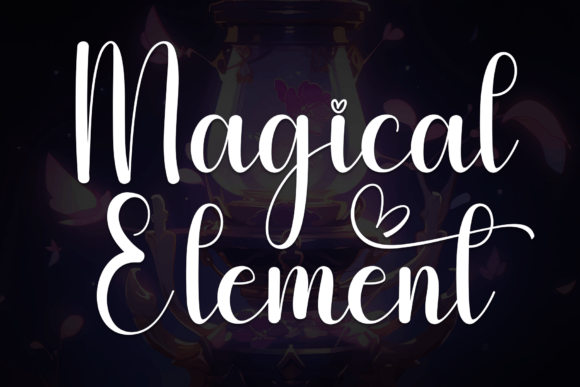 Magical Element Font - Featured Image