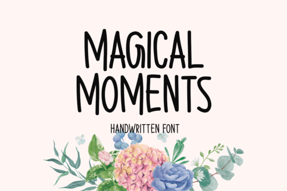 Magical Moments Font - Featured Image