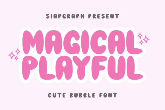 Magical Playful Font - Featured Image
