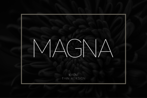 Magna Thin Font - Featured Image
