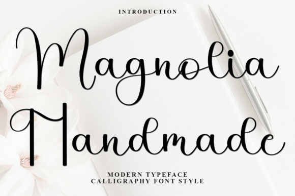 Magnolia Handmade Font - Featured Image