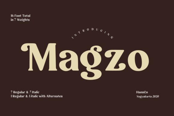 Magzo Font - Featured Image