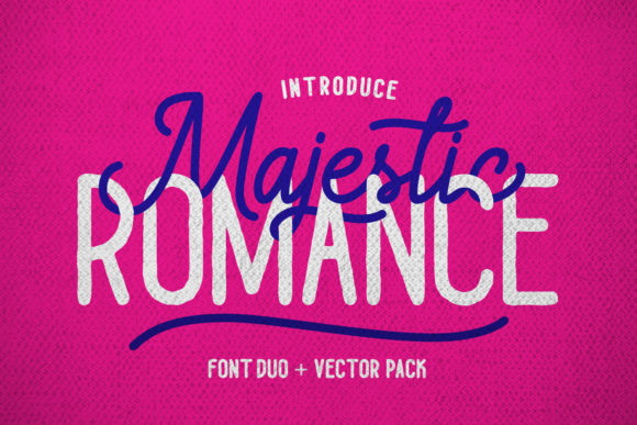 Majestic Romance Font - Featured Image
