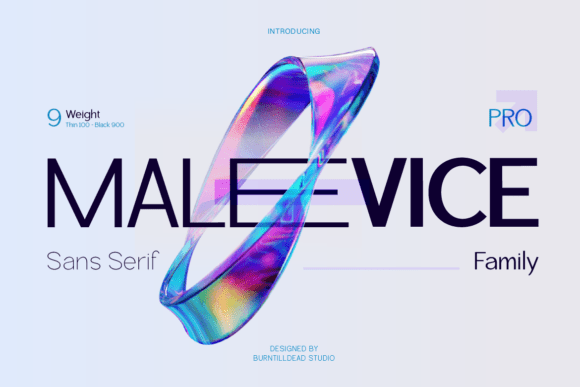 Malevice Pro Font - Featured Image