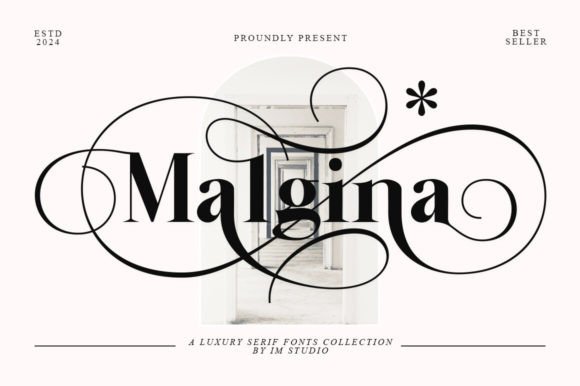 Malgina Font - Featured Image