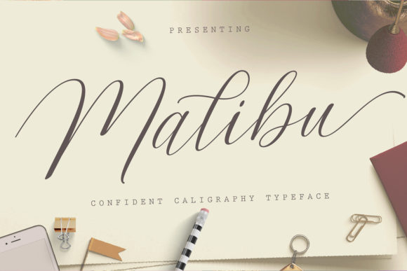 Malibu Script Font - Featured Image