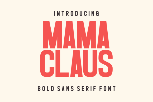 Mama Claus Font - Featured Image
