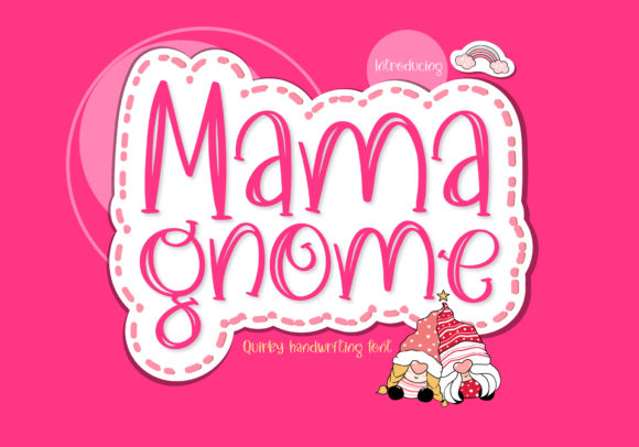 Mama Gnome Font - Featured Image