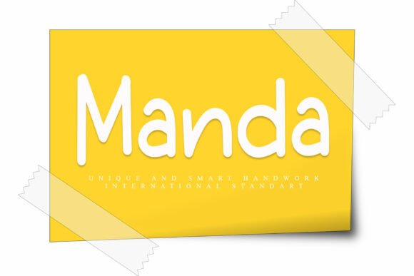 Manda Font - Featured Image