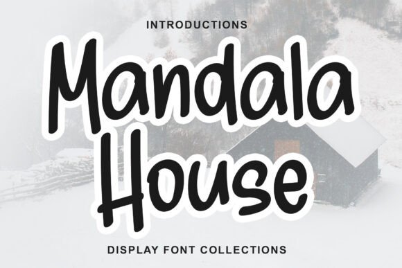 Mandala House Font - Featured Image