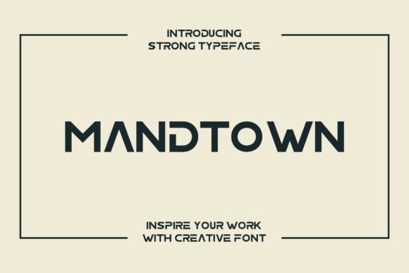 Mandtown Font - Featured Image
