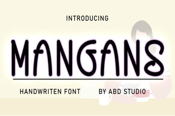 Mangans Font - Featured Image