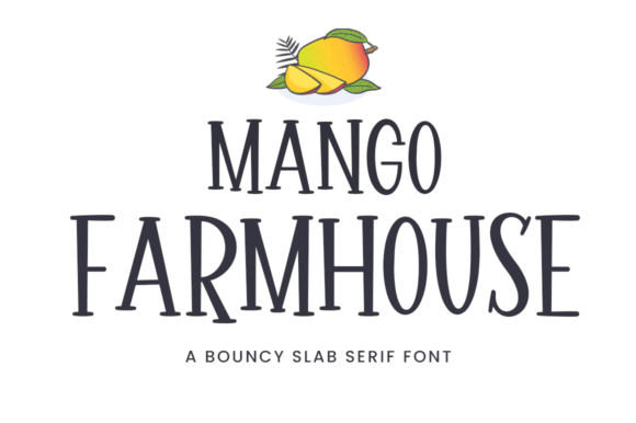 Mango Farmhouse Font - Featured Image