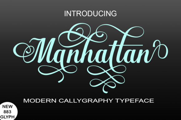 Manhattan Font - Featured Image
