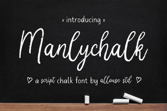 Manlychalk Font - Featured Image