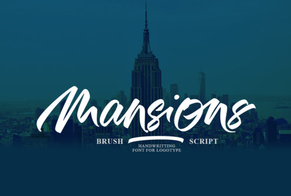 Mansions Font - Featured Image