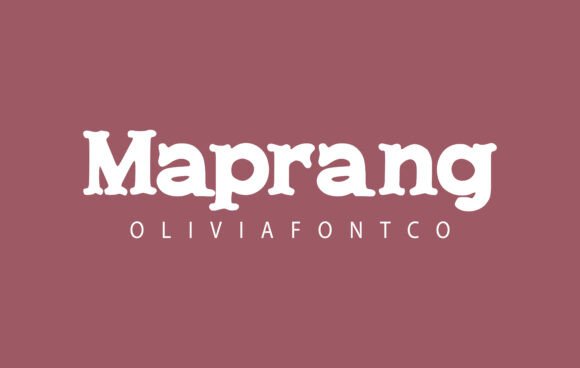 Maprang Font - Featured Image