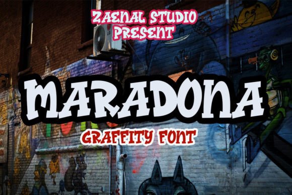 Maradona Font - Featured Image