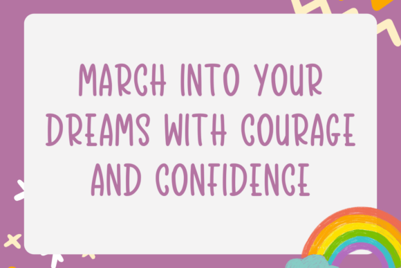March Dream Font - Featured Image