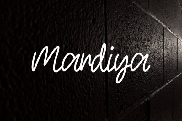 Mardiya Font - Featured Image