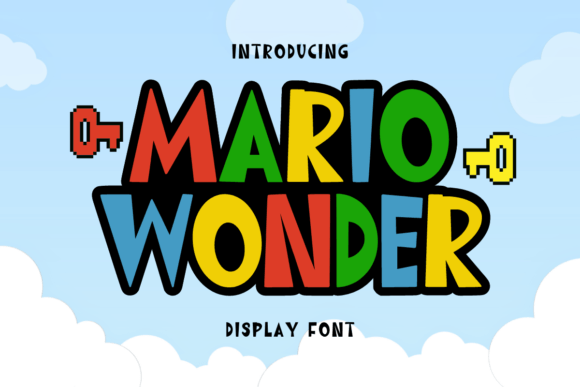 Mario Wonder Font - Featured Image