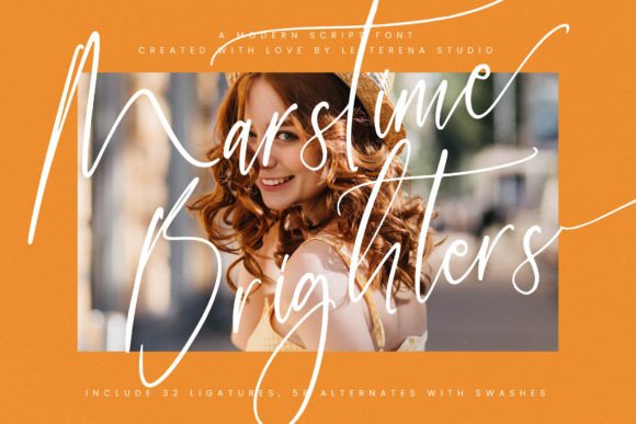 Marstime Brighters Font - Featured Image