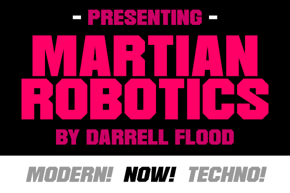 Martian Robotics Font - Featured Image