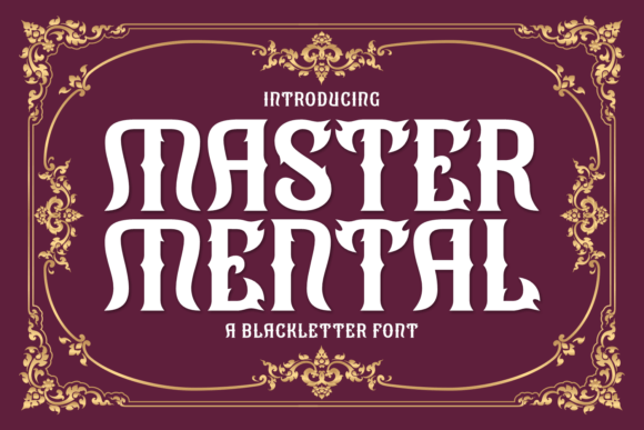 Master Mental Font - Featured Image