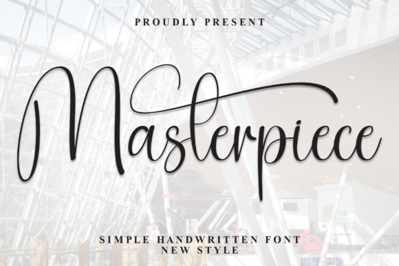 Masterpiece Font - Featured Image