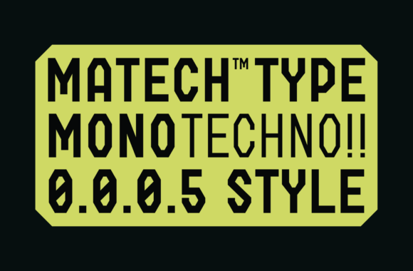 Matech Font - Featured Image
