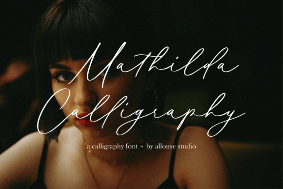 Mathilda Calligraphy Font - Featured Image